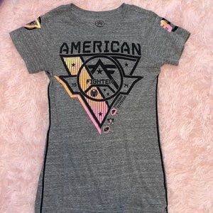 American Fighter shirt round neck. Great condition